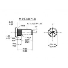 BULON FORD FALCON 1/2X36