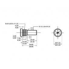 BULON FORD F100/FALCON/CHEROKE 1/2X38