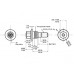 BULON PEUGEOT 206/207307/308/405/508/607/2008/PARTNER 12X45X1,25 LLANTA ALEA