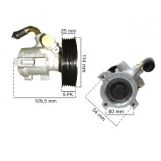BOMBA PEUGEOT 306 1.9D POLEA 114 MM 6 CANALES =MZ602