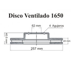 DISCO FIAT GRAND SIENA/500/ LINEA