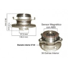 MAZA VW VENTO/PASSAT/A3 DEL C/ROD
