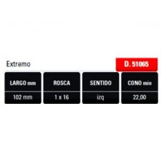 EXTREMO CHEVROLET BEDFORD IZQ MACHO