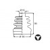 FUELLE PEUGEOT PARTNER D/17 L/CAJA TREBOL KIT