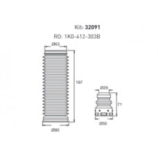 TOPE VW VENTO D/08 DEL KIT