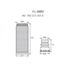 TOPE VW VENTO D/08 DEL KIT