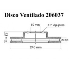 DISCO CHEVROLET ONIX/PRIMA/COB